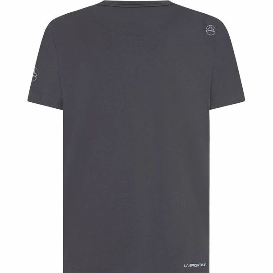 Best * La Sportiva Cross Section T-Shirt Men Carbon/Cloud