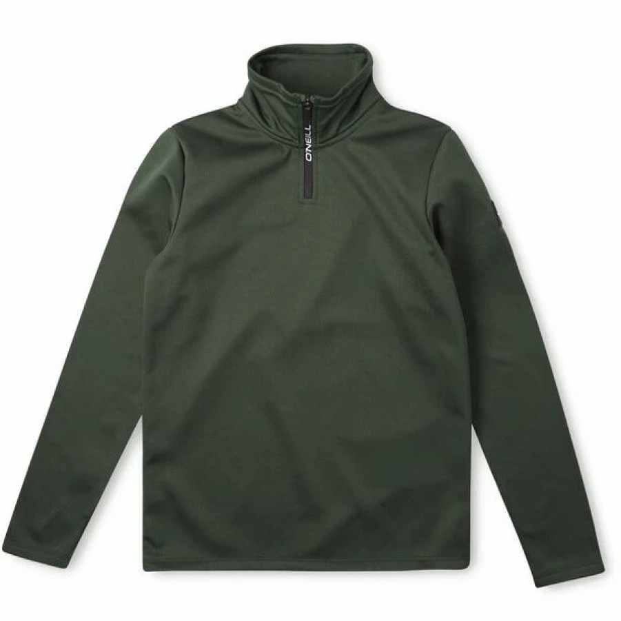 Best * O'Neill Solid Half Zip Fleece Boys Forest Night