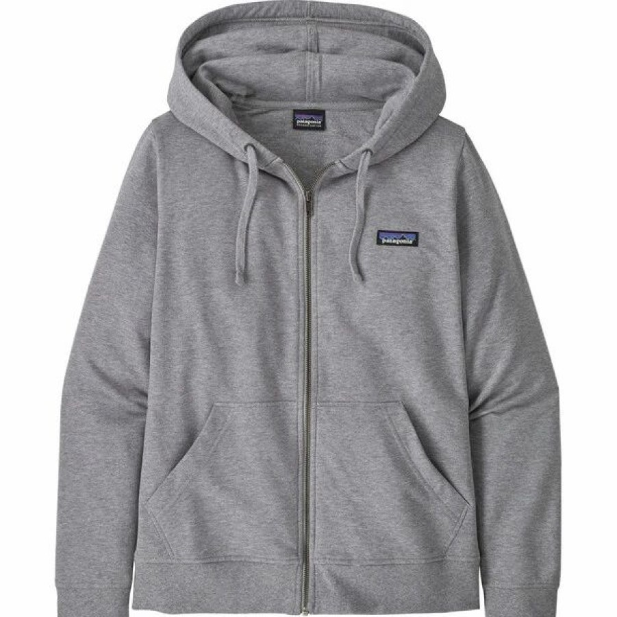 Online * Patagonia Ahnya Full Zip Hoody Women Salt Grey Heather/Sgyh