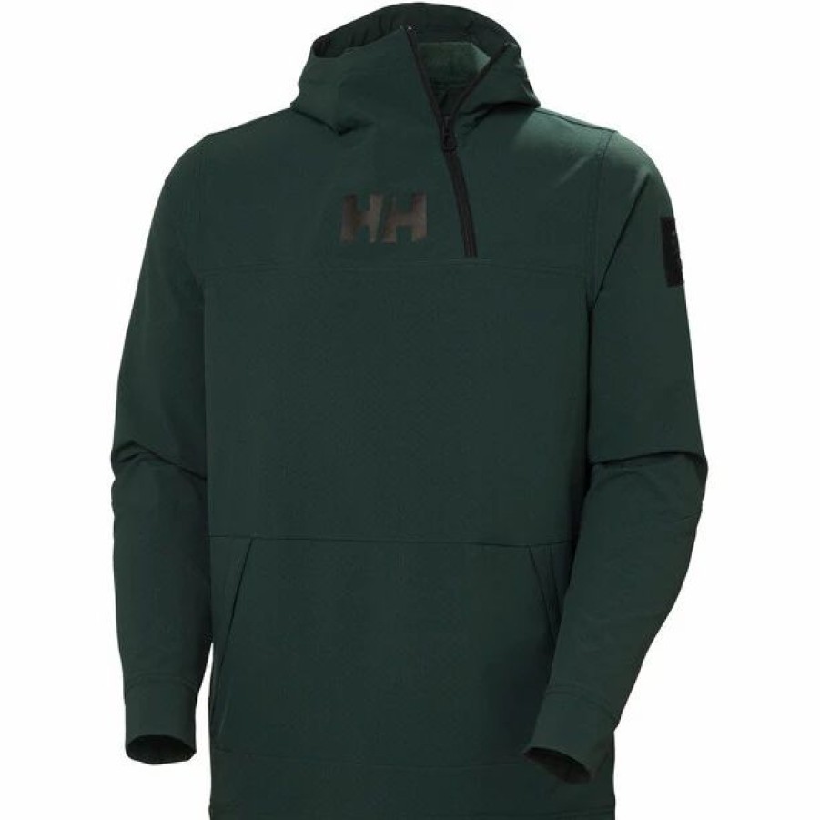 Clearance * Helly Hansen Ullr Z Shield Hoodie Men Darkest Spruce