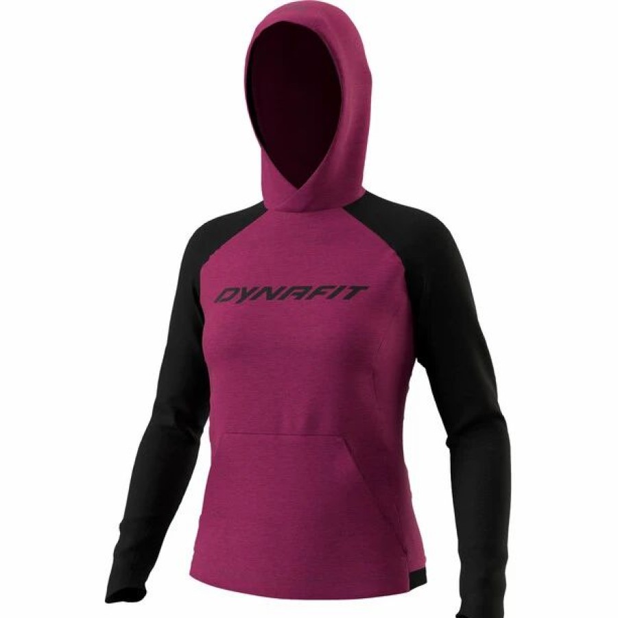 Clearance * Dynafit 24/7 Polartec Hoody Women Beet Red