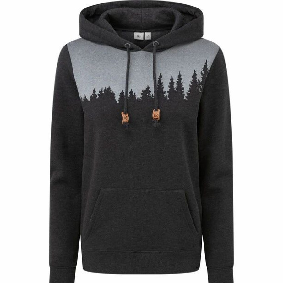 Clearance * Tentree Juniper Hoodie Women Meteorite Black Heather