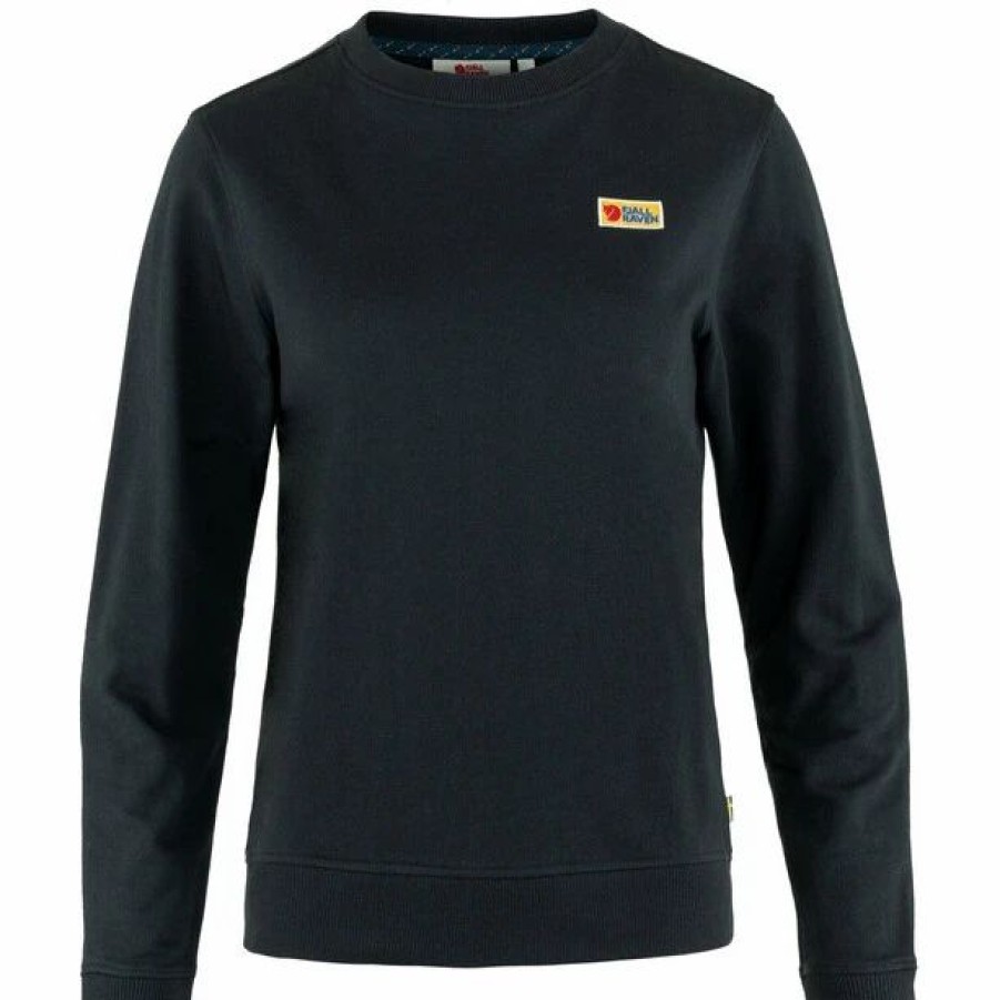 Clearance * Fjallraven Fjallraven Vardag Sweater Women Black