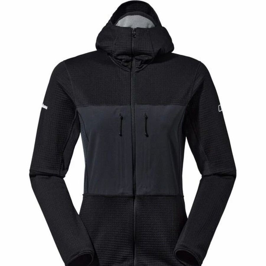 New * Berghaus Mtn Guide Mw Hoody Women Black/Black