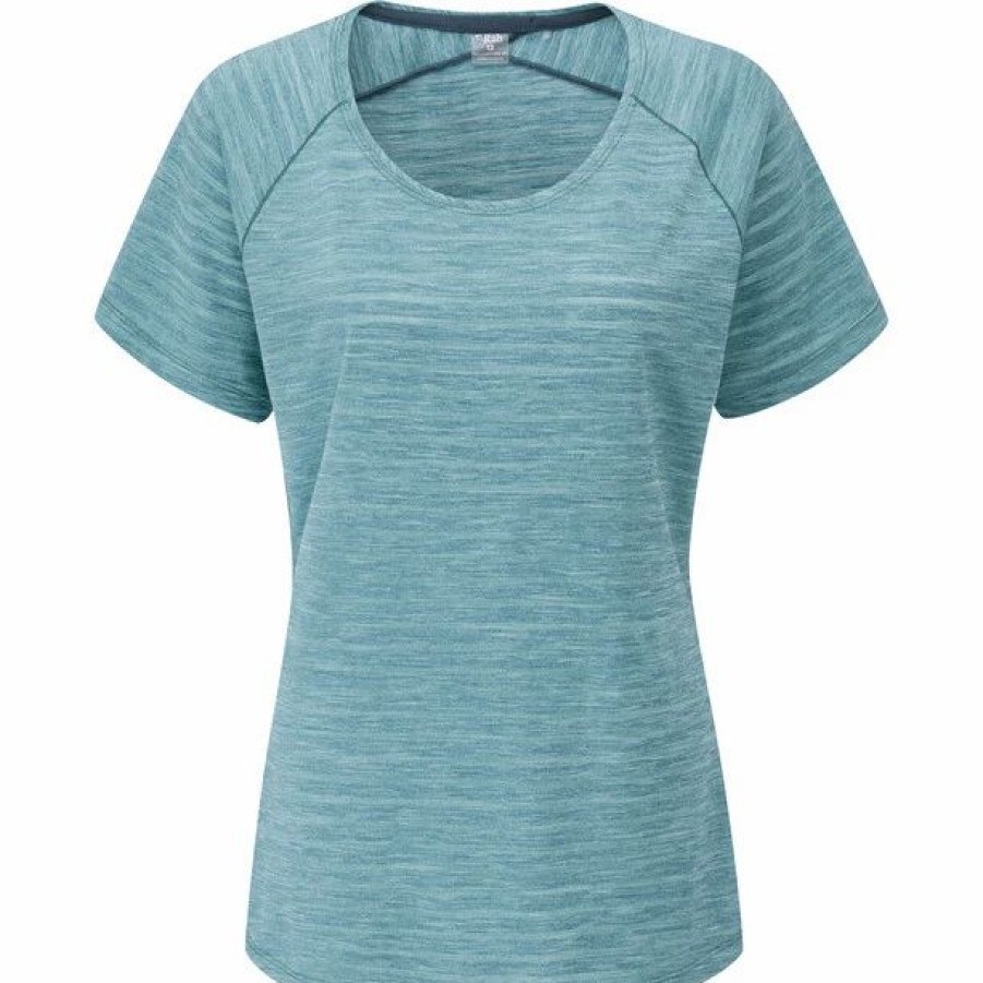 Online * Rab Wisp Ss Tee Women Meltwater Marl