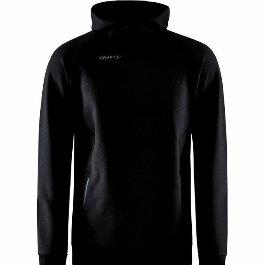 New * Craft Core Soul Hood Sweatshirt Men Black