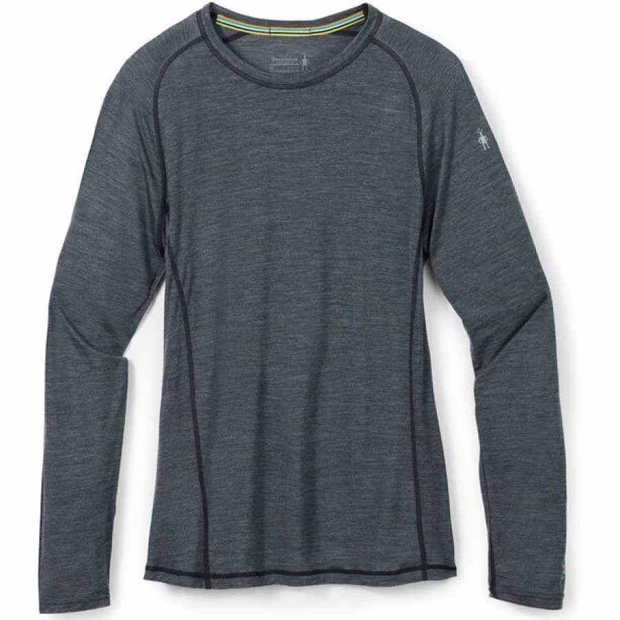 Online * Smartwool Merino Sport 120 Ls Tee Men Charcoal Heather