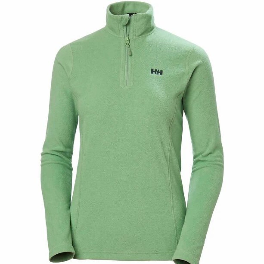 Hot * Helly Hansen Daybreaker 1/2 Zip Fleece Women Jade 2.0