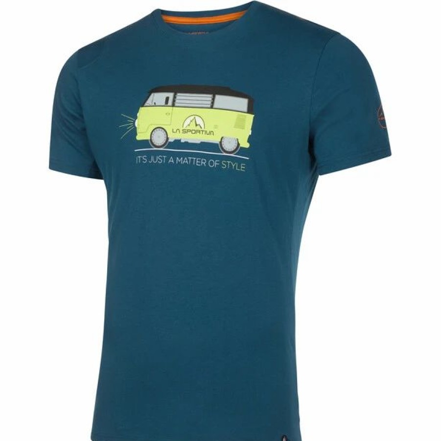 Wholesale * La Sportiva Van T-Shirt Men Storm Blue