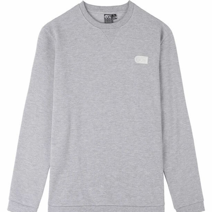 Best * Picture Sicla Crew Top Men Grey Melange