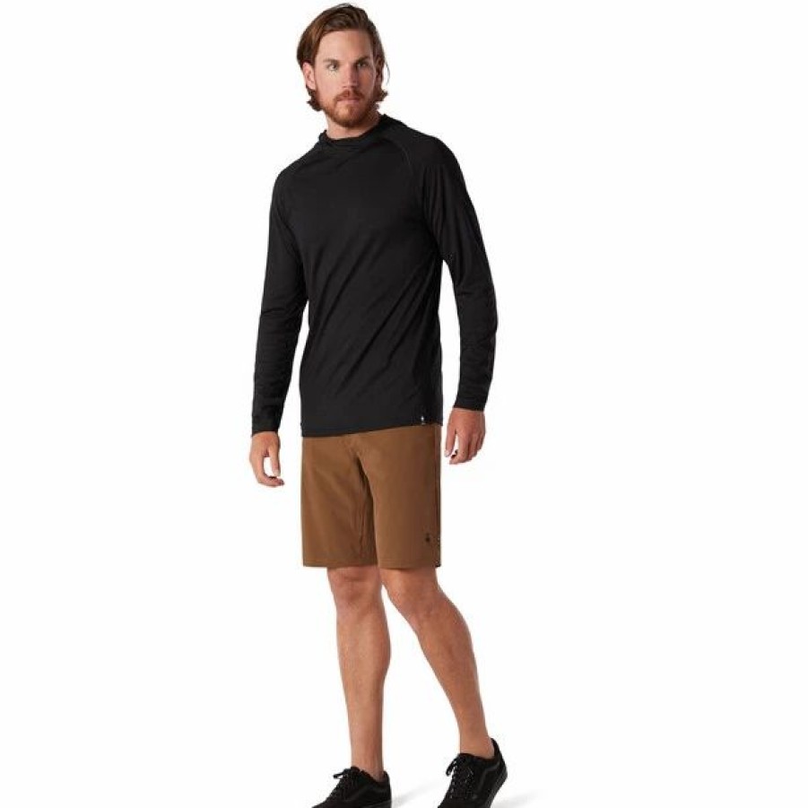 New * Smartwool Acitve Hoodie Men Black