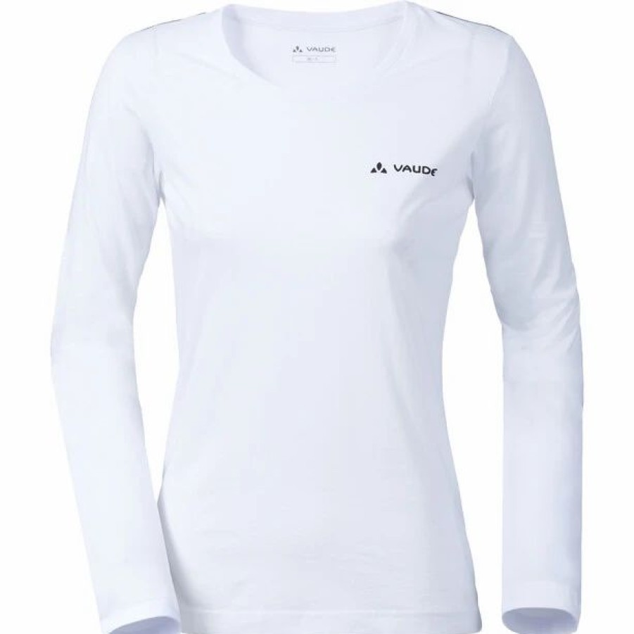 New * Vaude Brand Ls Shirt Women White