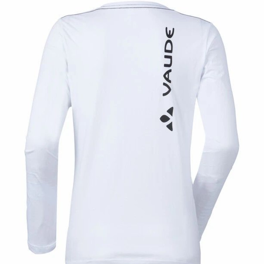 New * Vaude Brand Ls Shirt Women White