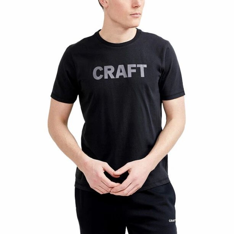 New * Craft Core Craft Ss Tee Men Black