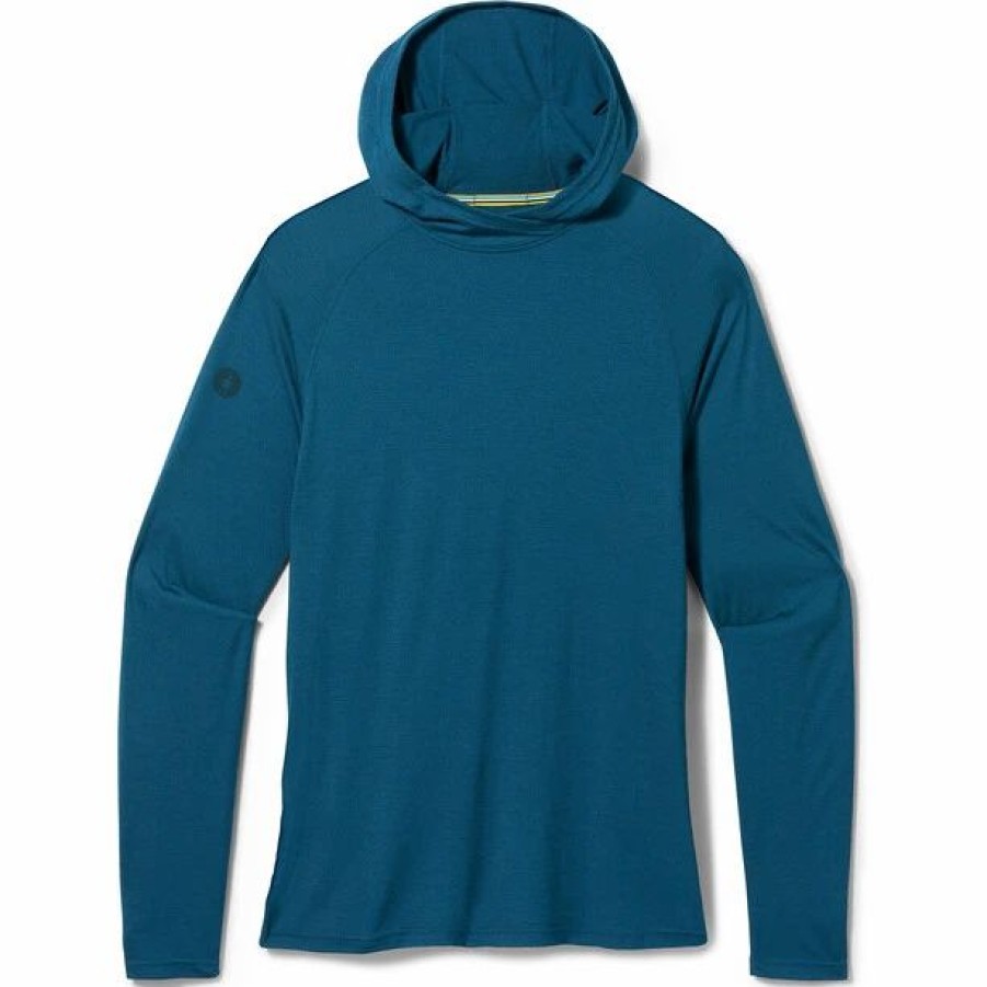 Best * Smartwool Acitve Hoodie Men Twilight Blue