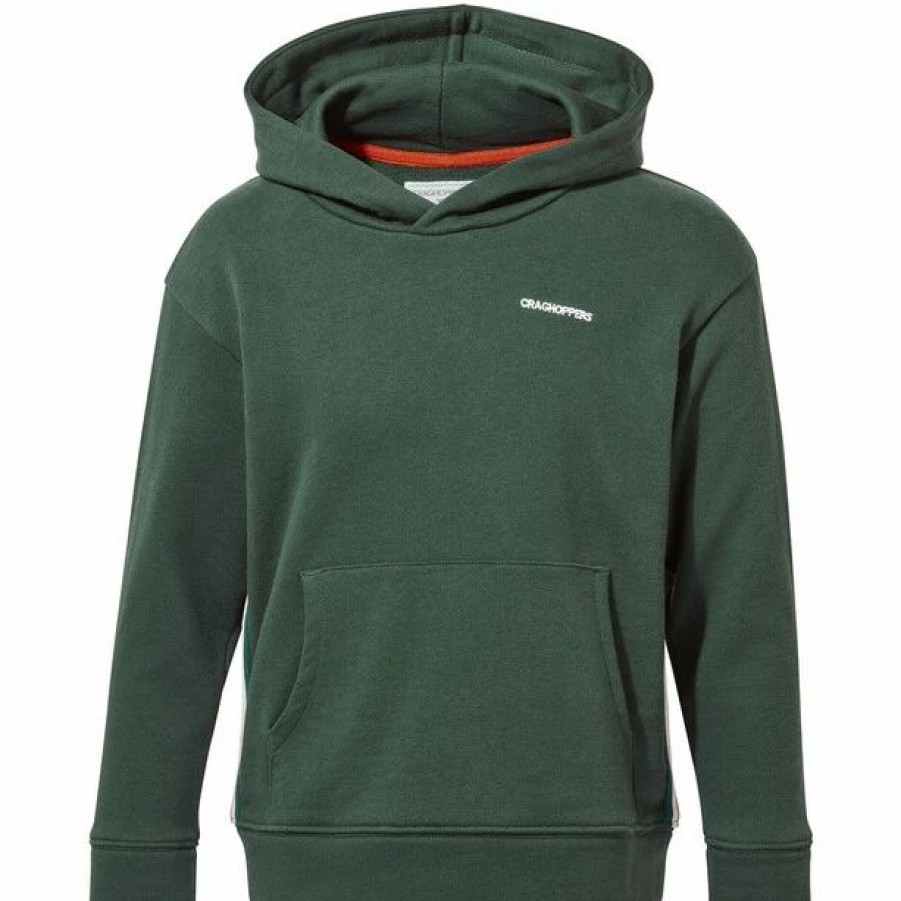 Online * Craghoppers Nosilife Baylor Hoody Kids Spruce Green