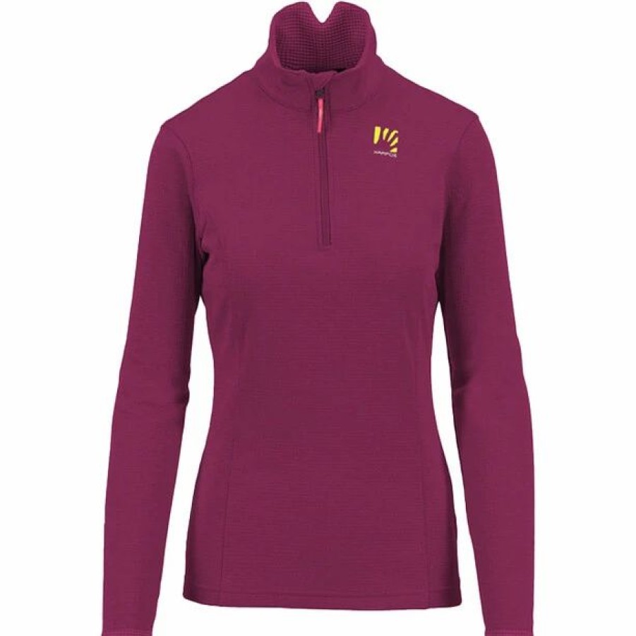 Best * Karpos Pizzocco Half Zip Top Women Raspberry R.