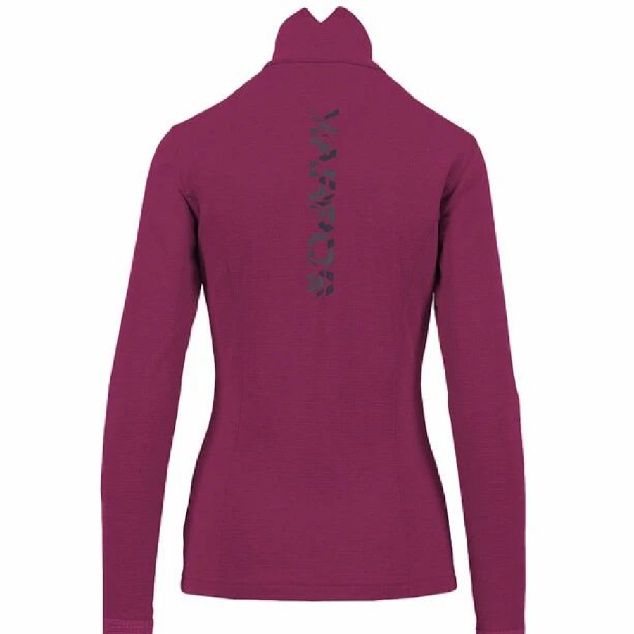 Best * Karpos Pizzocco Half Zip Top Women Raspberry R.