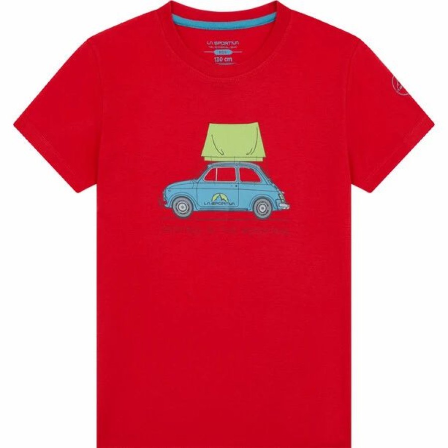 Wholesale * La Sportiva Cinquecento T-Shirt Kids Goji