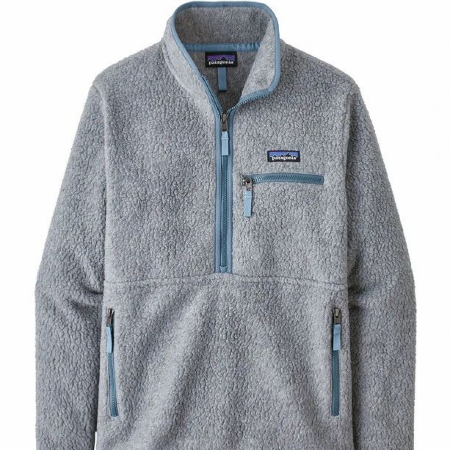 Wholesale * Patagonia Retro Pile Marsupial Women Grey/Salg