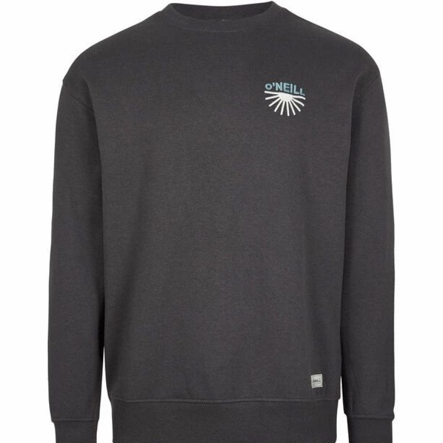 New * O'Neill Camorro Sweatshirt Men Raven