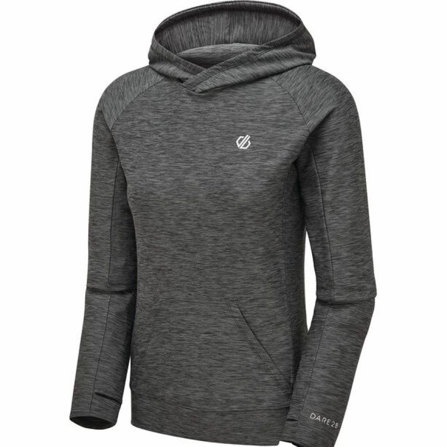 Clearance * Dare 2B Sprint City Hoodie Women Ebony Grey