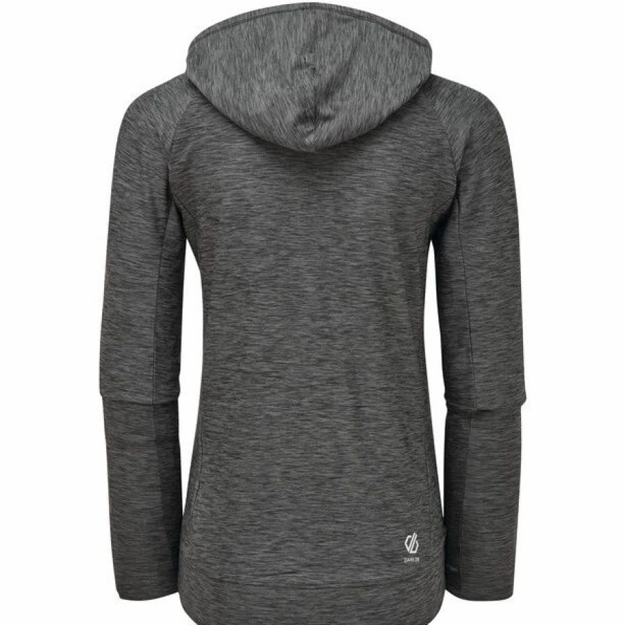 Clearance * Dare 2B Sprint City Hoodie Women Ebony Grey