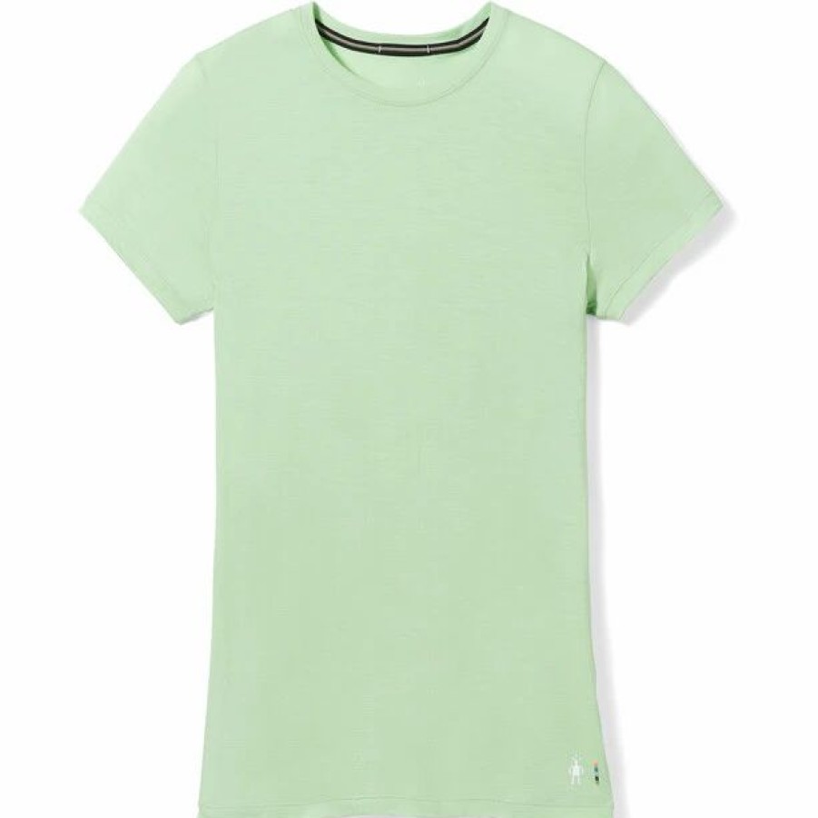 Online * Smartwool Merino Ss Tee Women Pistachio