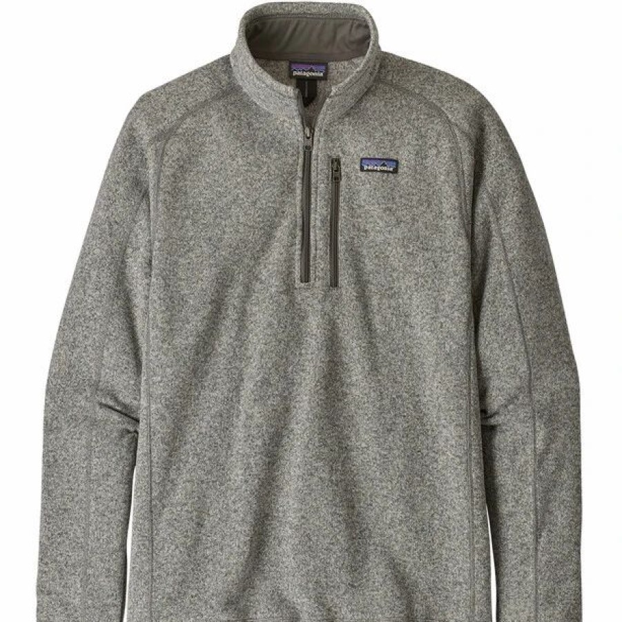 Hot * Patagonia Better Sweater 1/4 Zip Men Stonewash