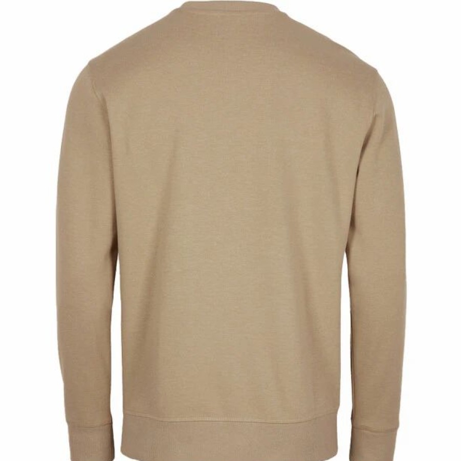 Hot * O'Neill Pique Crew Sweatshirt Men Crockery