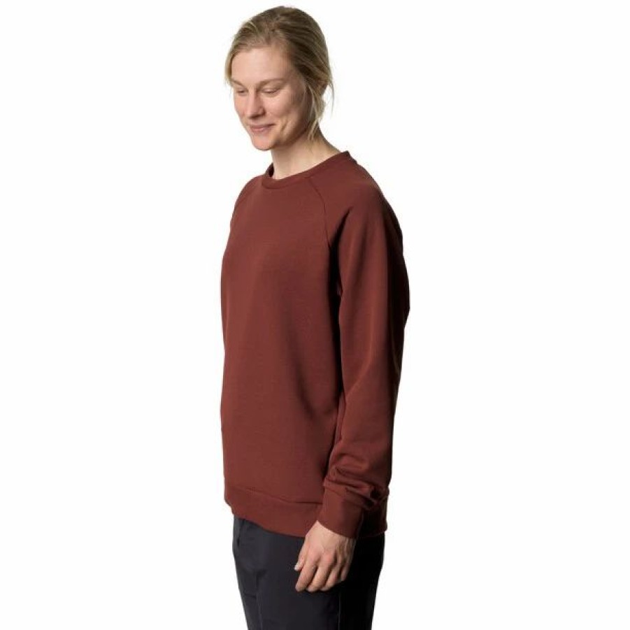 Wholesale * Houdini Mono Air Crew Top Women Terra Red