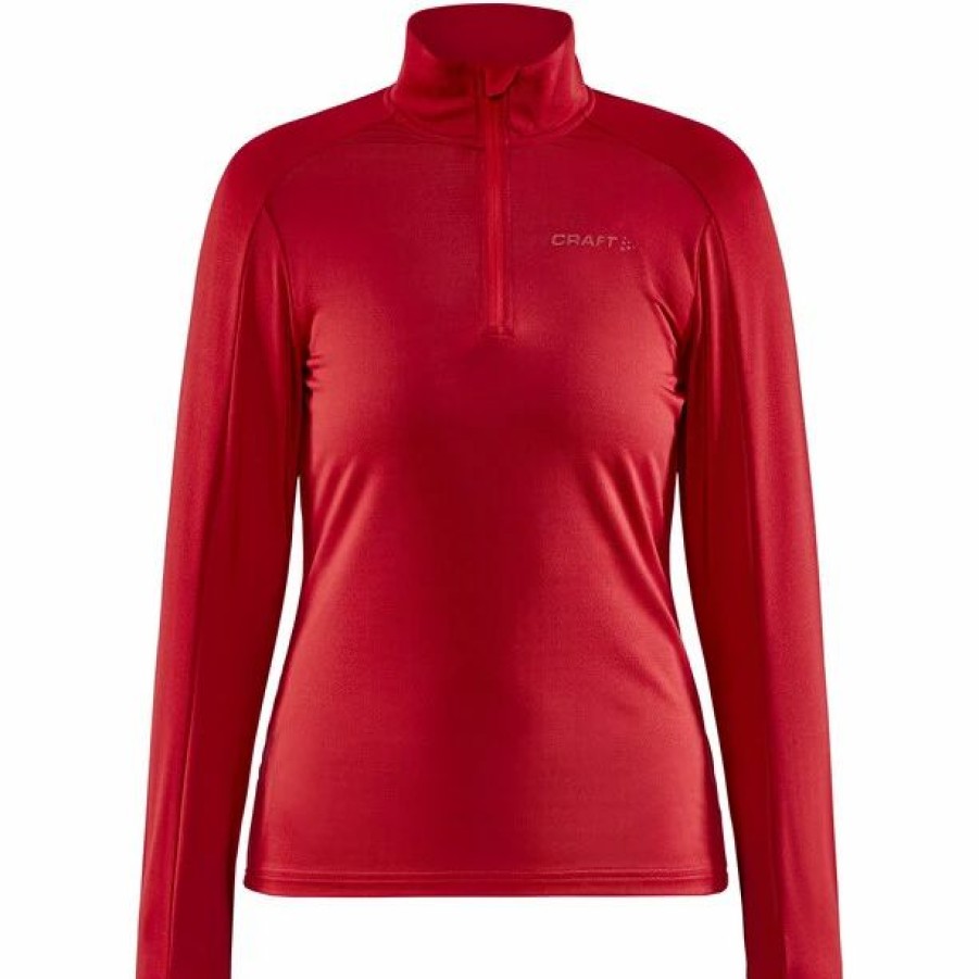 Clearance * Craft Core Gain Midlayer Women Bright Red