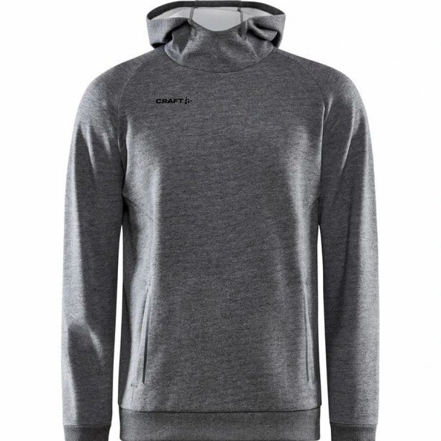 Hot * Craft Core Soul Hood Sweatshirt Men Dark Grey Melange