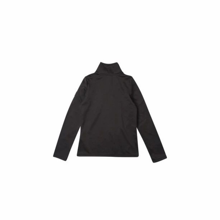 Clearance * O'Neill Solid Half Zip Fleece Girls Black Out