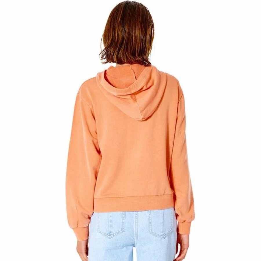 Clearance * Rip Curl Icons Of Surf Hoody Women Coral