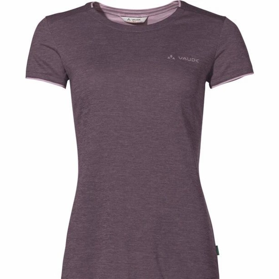 Online * Vaude Essential Ss T-Shirt Women Blackberry