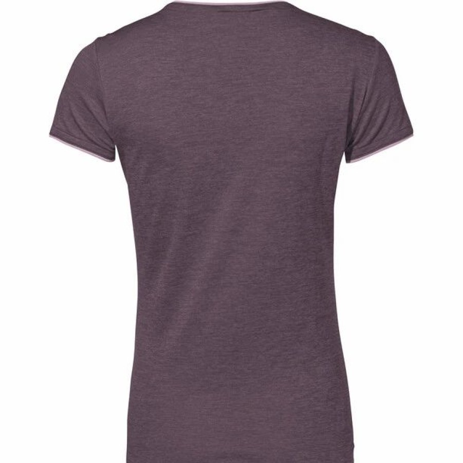 Online * Vaude Essential Ss T-Shirt Women Blackberry