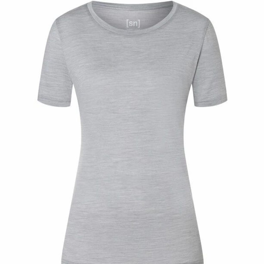 New * Super.Natural The Essential Tee Women Ultimate Grey Melange