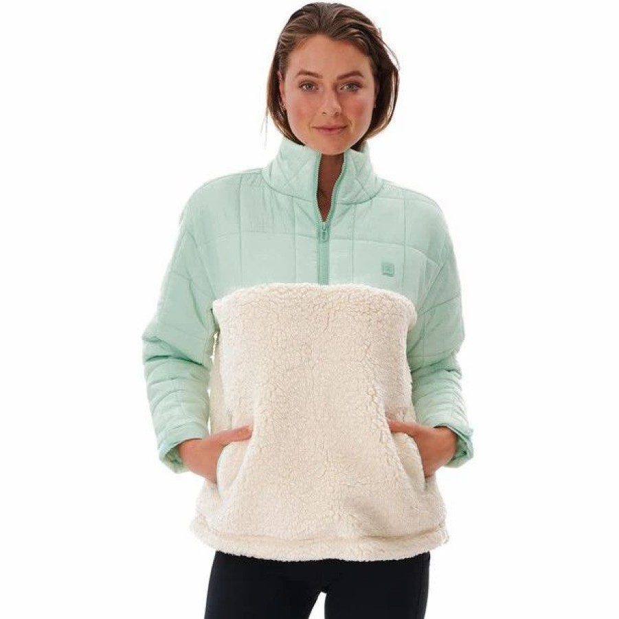 Online * Rip Curl Anti Series Anoeta Fleece Women Mint