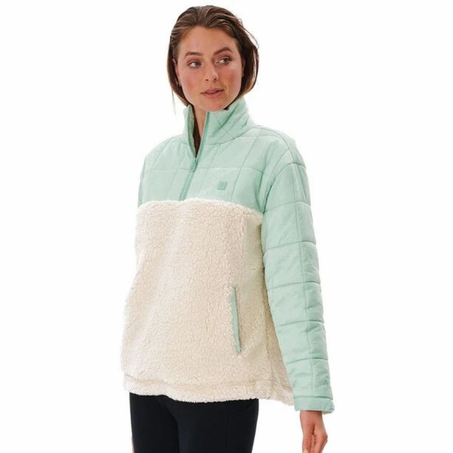 Online * Rip Curl Anti Series Anoeta Fleece Women Mint