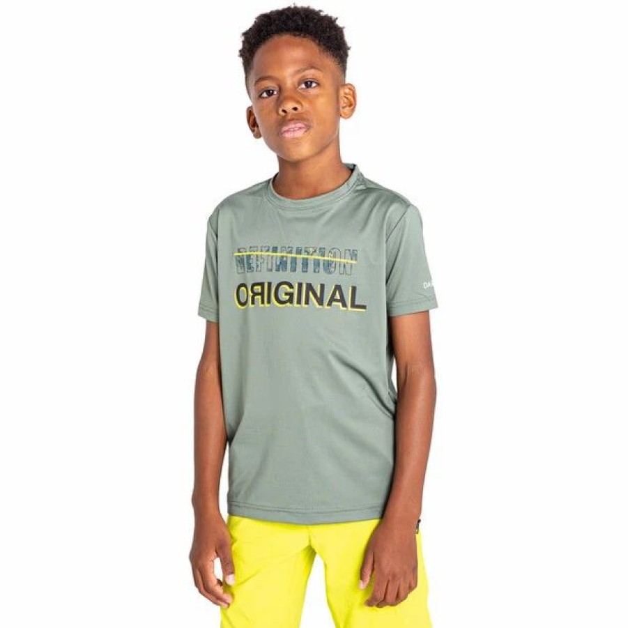 Clearance * Dare 2B Rightful Tee Kids Agave Green