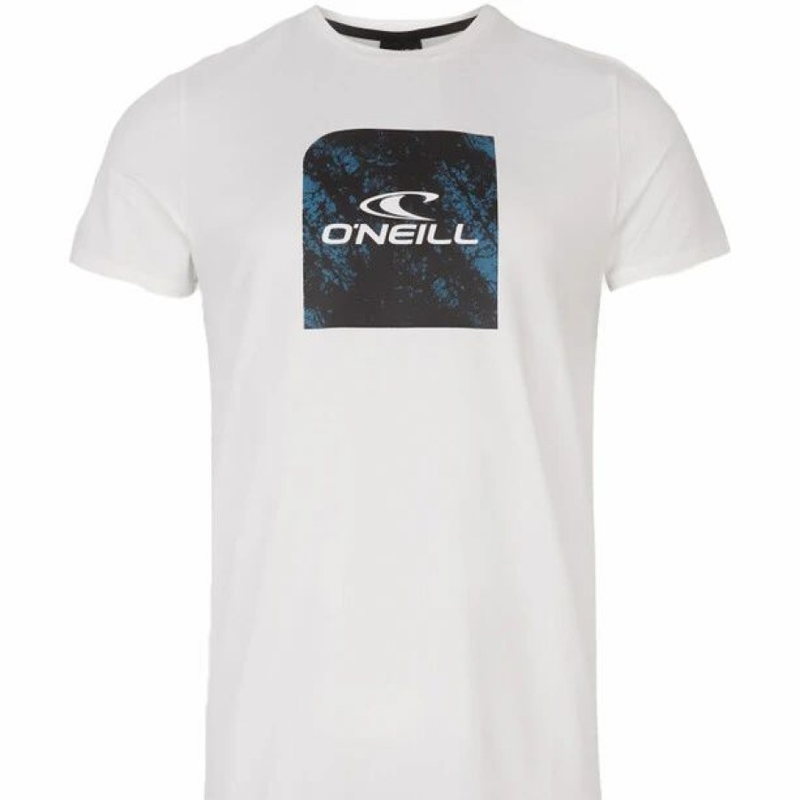 Clearance * O'Neill Cube Hybrid Ss Shirt Men Snow White