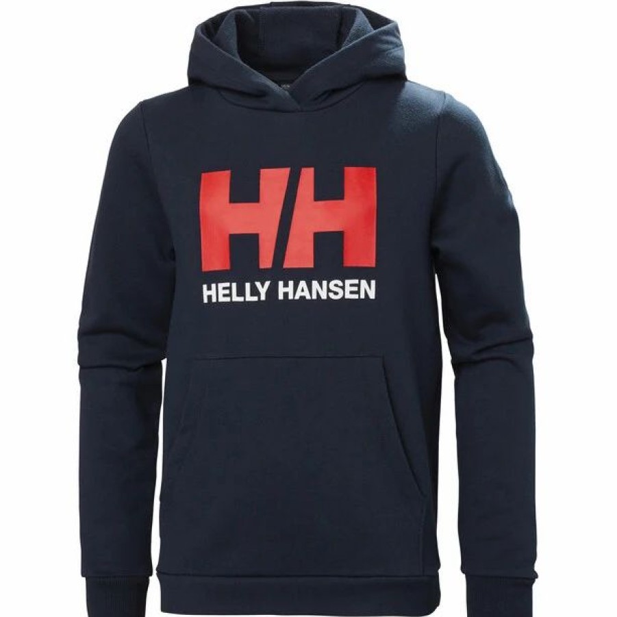 Wholesale * Helly Hansen Hh Logo 2 Hoodie Youth Navy