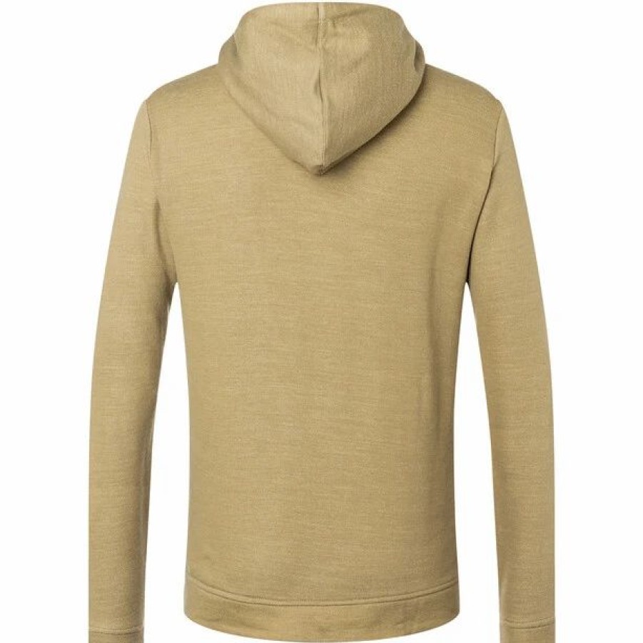 Online * Super.Natural Knit Hoodie Men Olive Grey