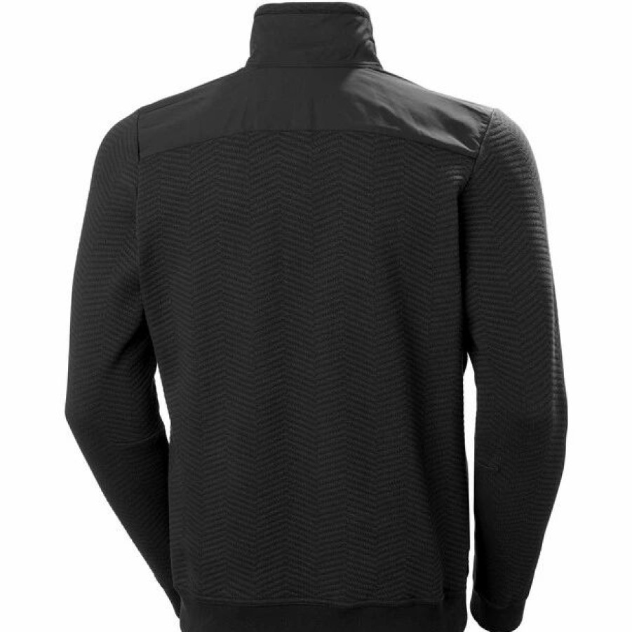 New * Helly Hansen Lillo Snap Pullover Men Ebony