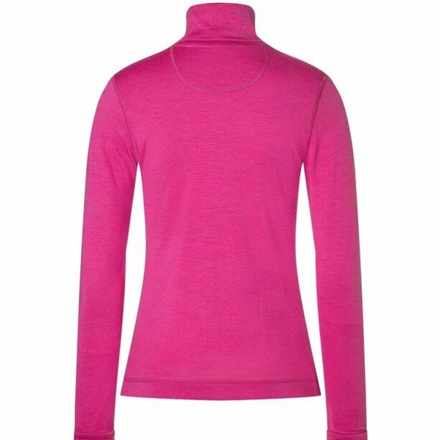 Wholesale * Super.Natural Skieuese Turtle Neck Women Fuchsia Red/Illuminating