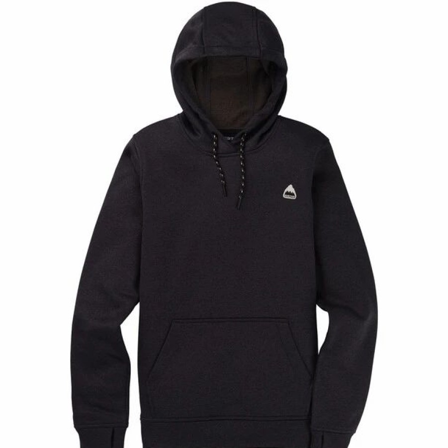 Online * Burton Oak Pullover Hoodie Women True Black Heather