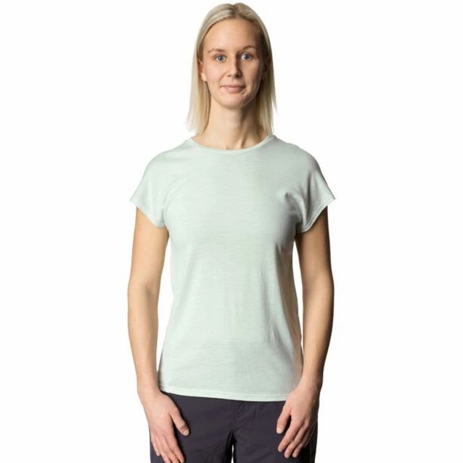 Best * Houdini Activist Tee Women Shore Green