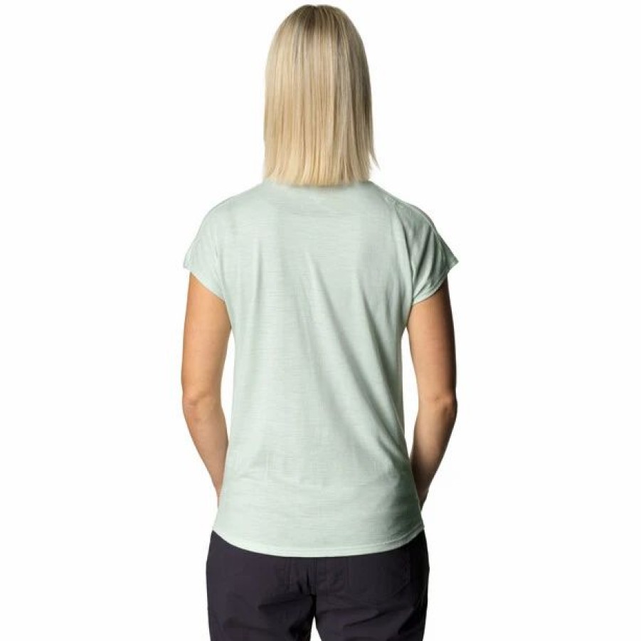 Best * Houdini Activist Tee Women Shore Green