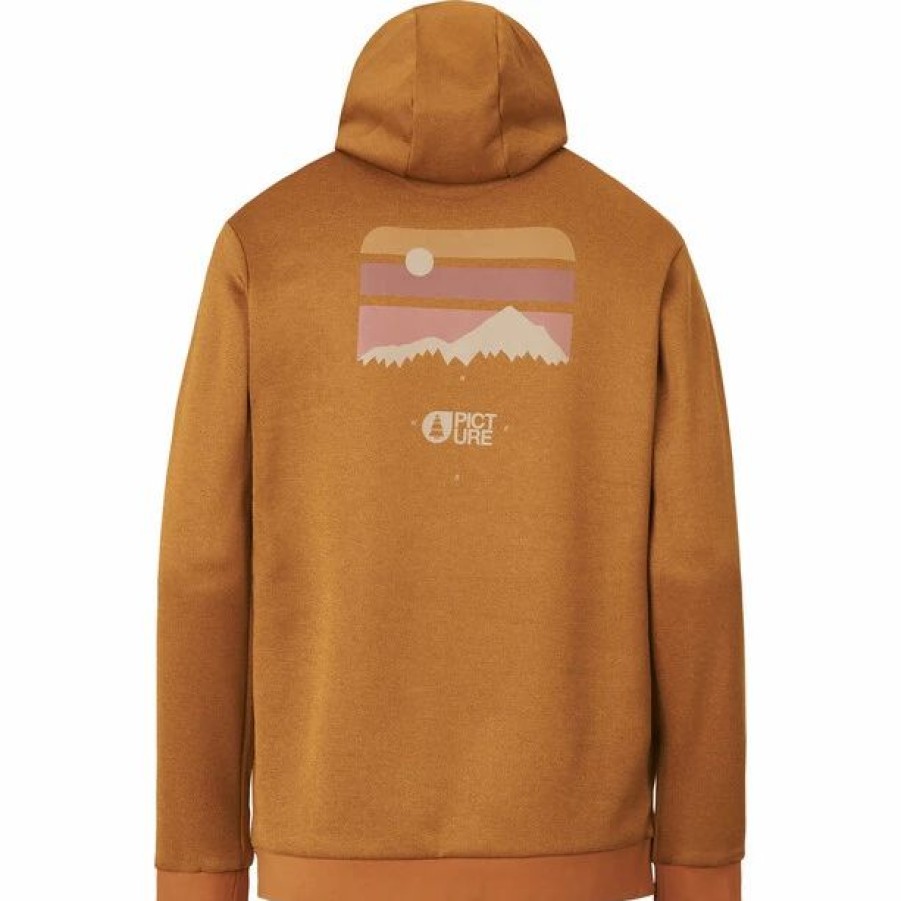 Online * Picture Flack Tech Hoodie Men Pumpkin Sky